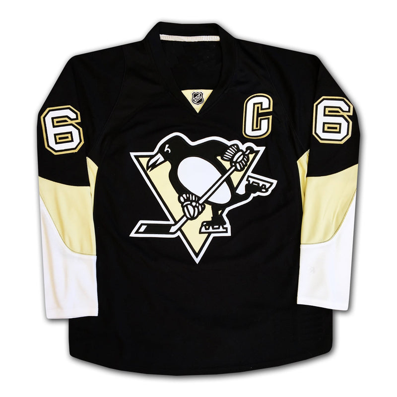 Mario Lemieux Signed Pittsburgh Penguins Black Jersey-3