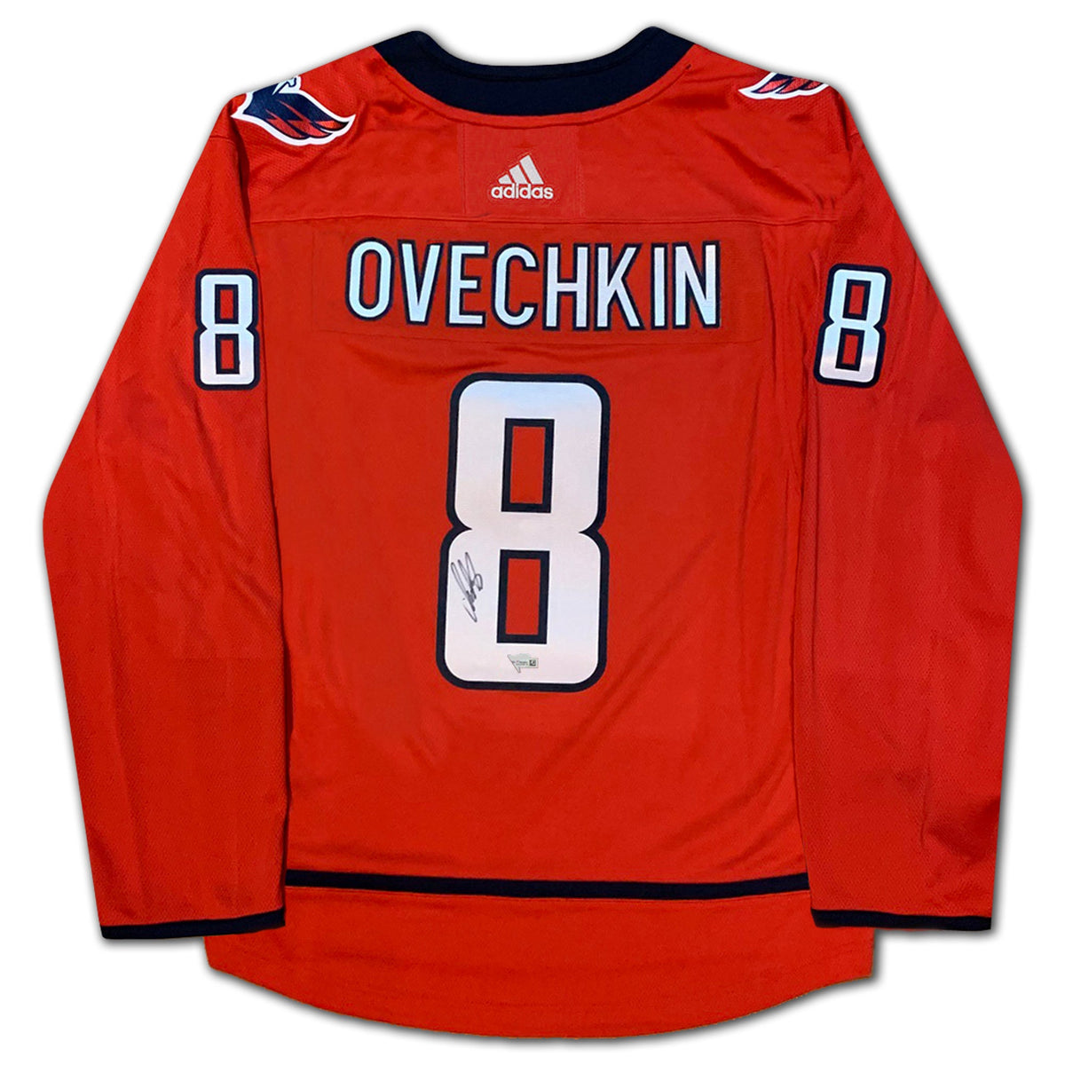 Alexander Ovechkin Autographed Red Washington Jersey-2