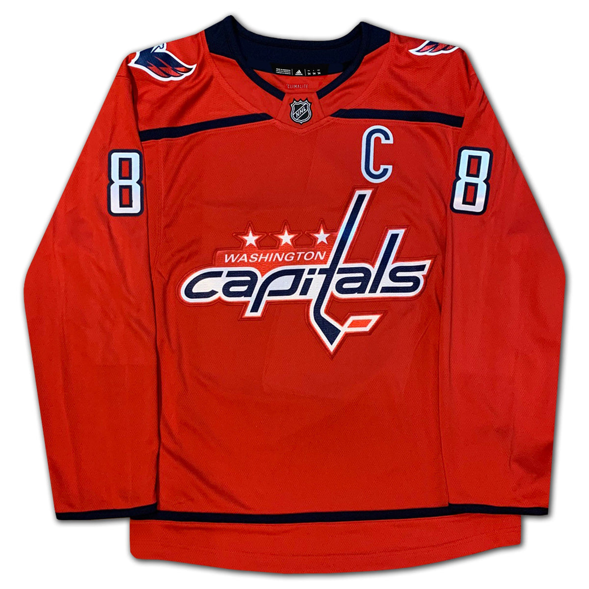 Alexander Ovechkin Autographed Red Washington Jersey-3