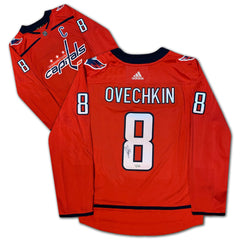 Alexander Ovechkin Autographed Red Washington Jersey-1