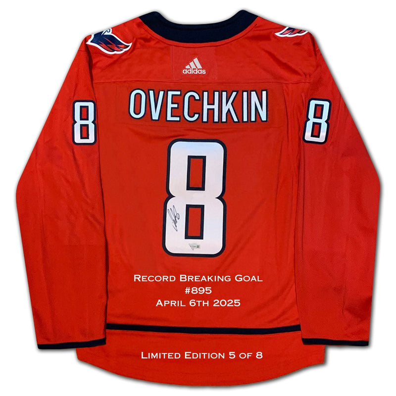 Alexander Ovechkin Signed Washington Capitals Red Jersey-1