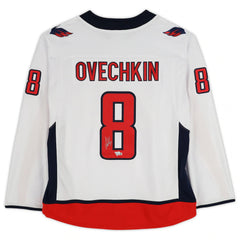 Alexander Ovechkin Signed Washington Capitals White Jersey-2