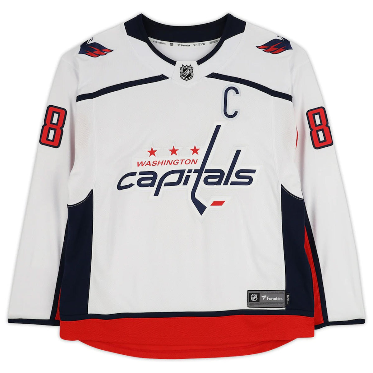 Alexander Ovechkin Signed Washington Capitals White Jersey-3