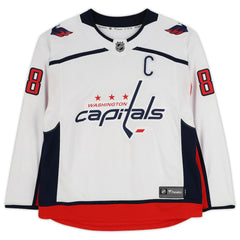 Alexander Ovechkin Autographed Washington Capitals Jersey White-3