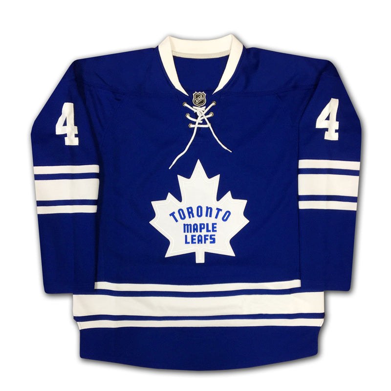 Red Kelly Autographed Toronto Maple Leafs Blue Jersey-3