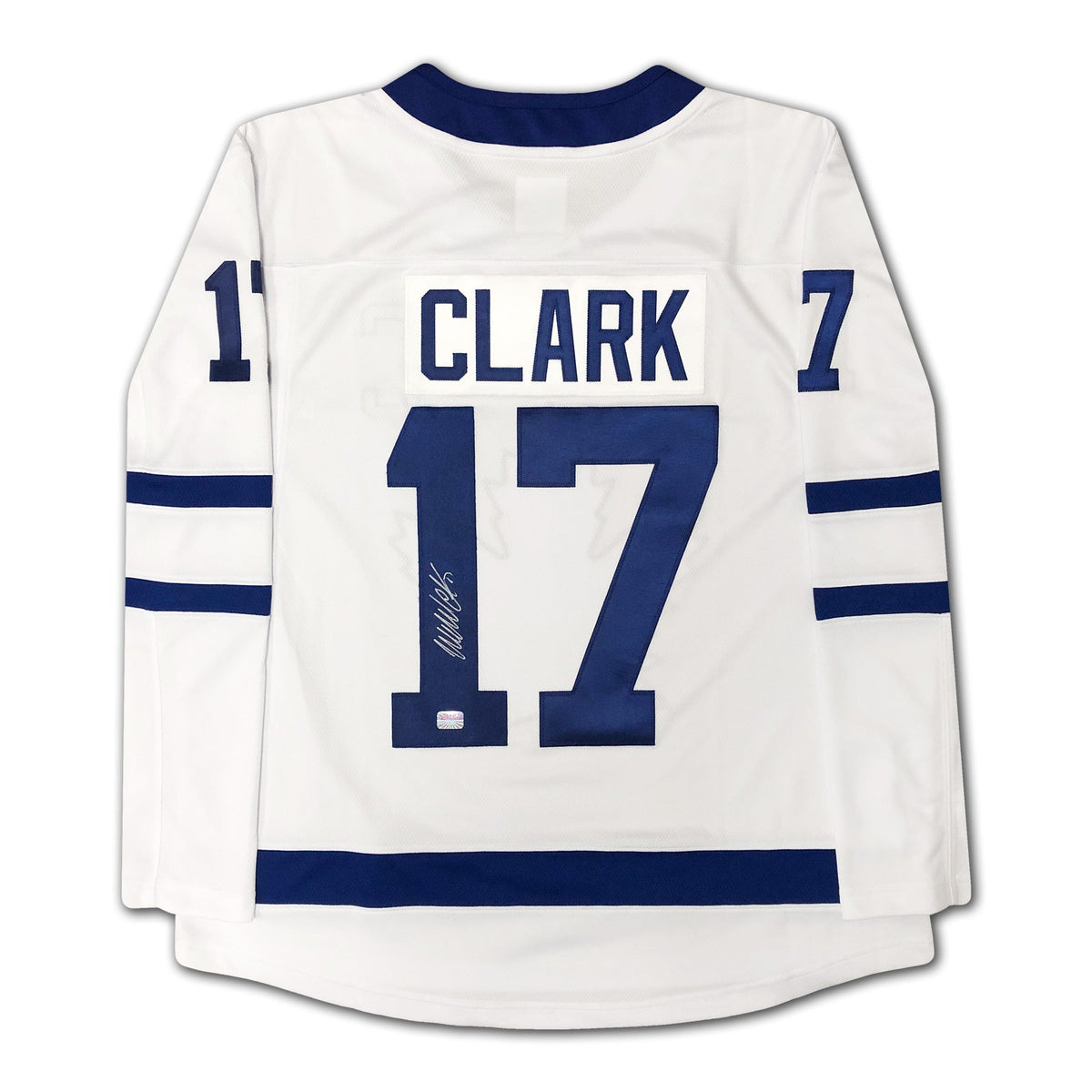 Wendel Clark Autographed Toronto Maple Leafs White Jersey-1