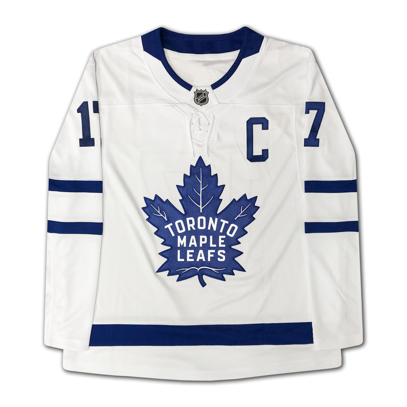 Wendel Clark Autographed Toronto Maple Leafs White Jersey-3