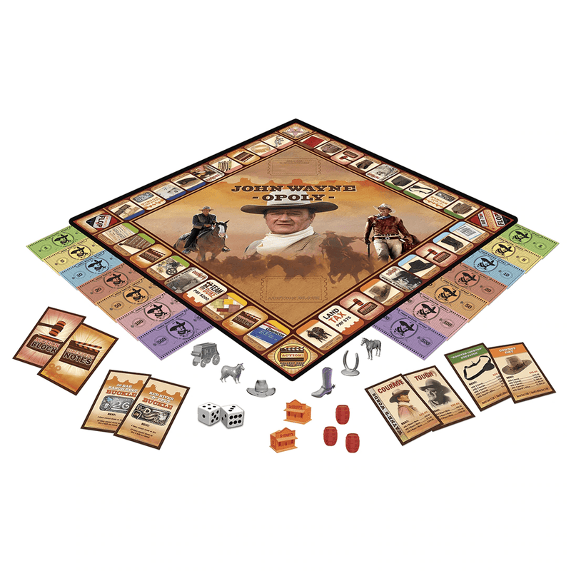 John Wayne Opoly Board Game-3