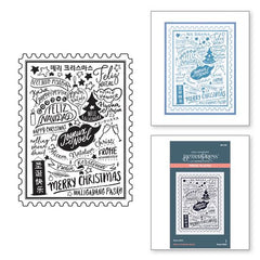 Placa de prensa Merry Christmas World de la colección navideña BetterPress-2