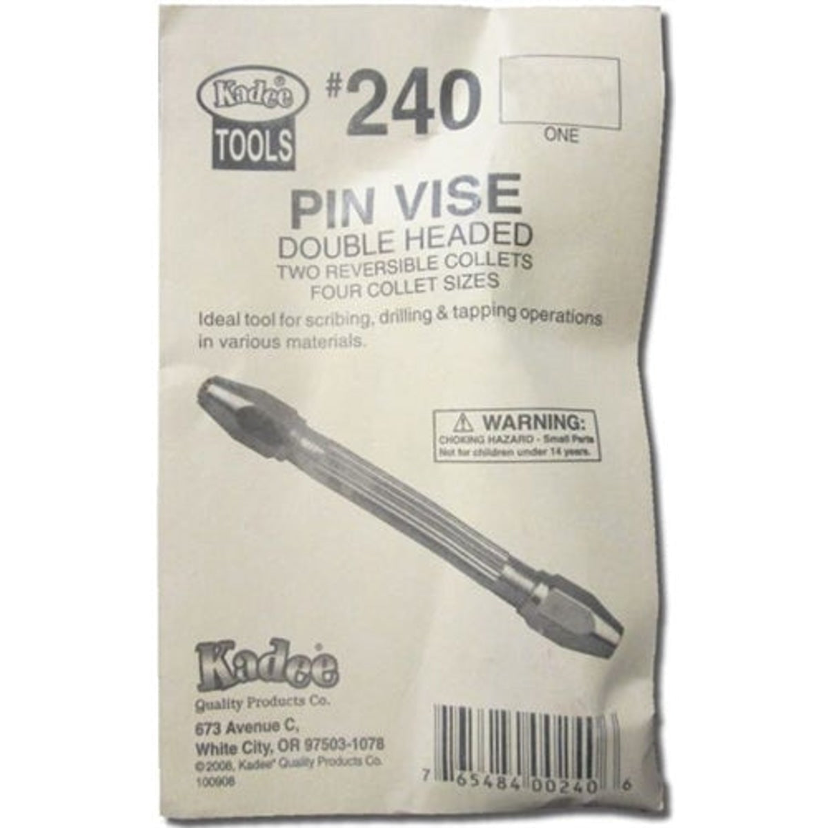 Kadee #240 Pin Vise Double-Headed-1