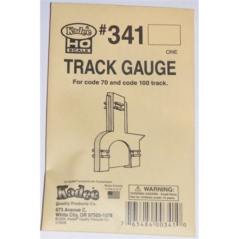 Kadee #341 HO Track Gauge For Code 70 & Code 100 Track-1