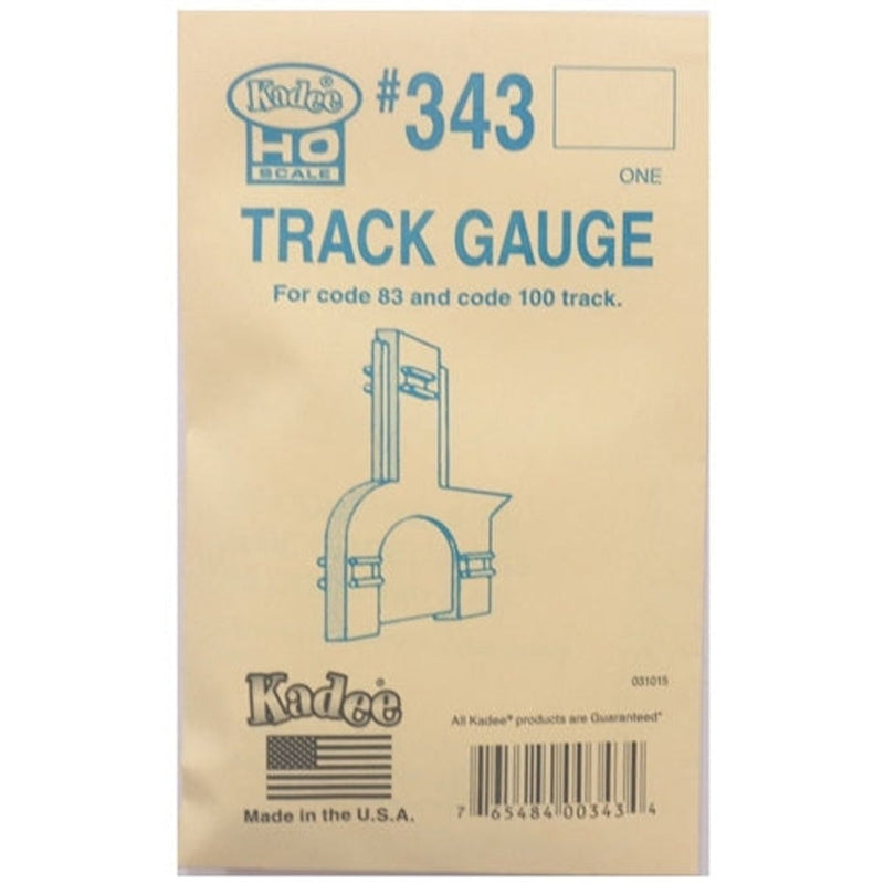 Kadee #343 HO Track Gauge For Code 83 & Code 100 Track-1