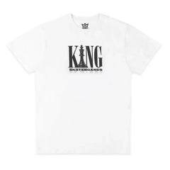 King Skateboards 'Chess' Tee - White-1