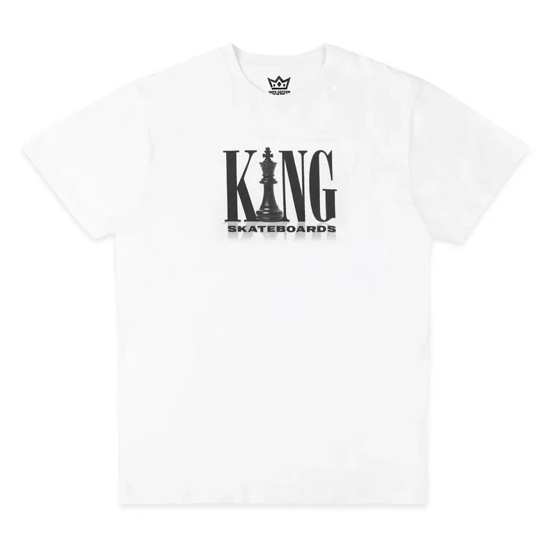 King Skateboards 'Chess' Tee - White-1