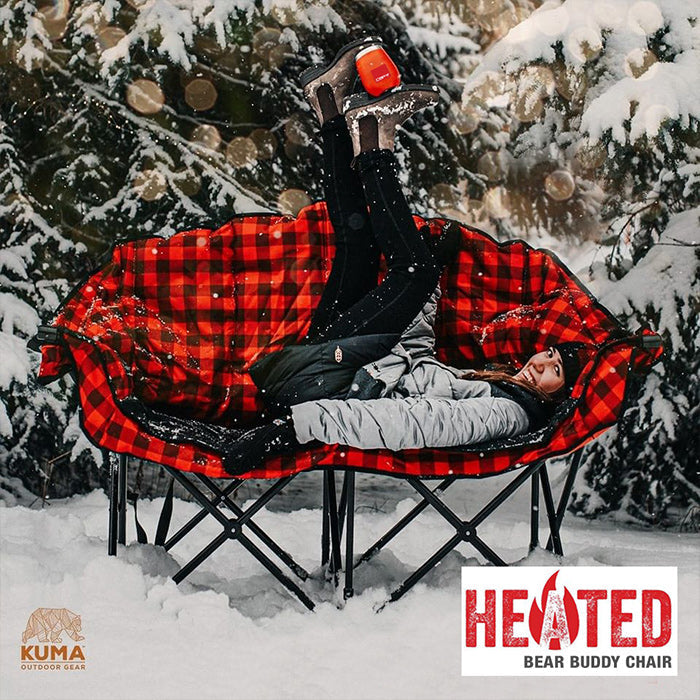 Kuma Bear Buddy Heated Double Chair-Bluetooth™-6