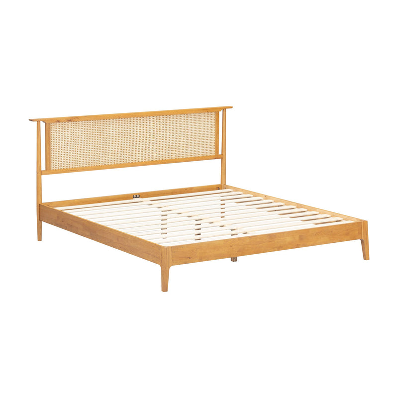 Marco de cama de madera maciza Ruby-3