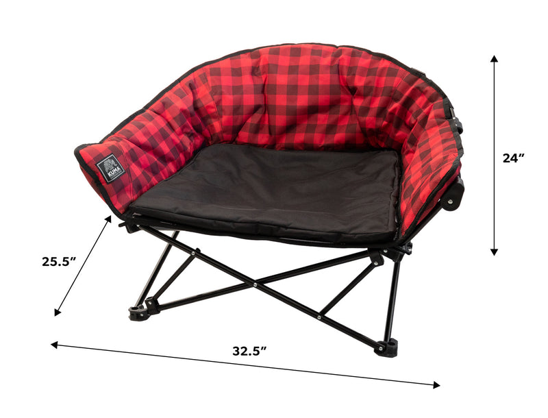 Kuma Lazy Bear Dog Bed-6