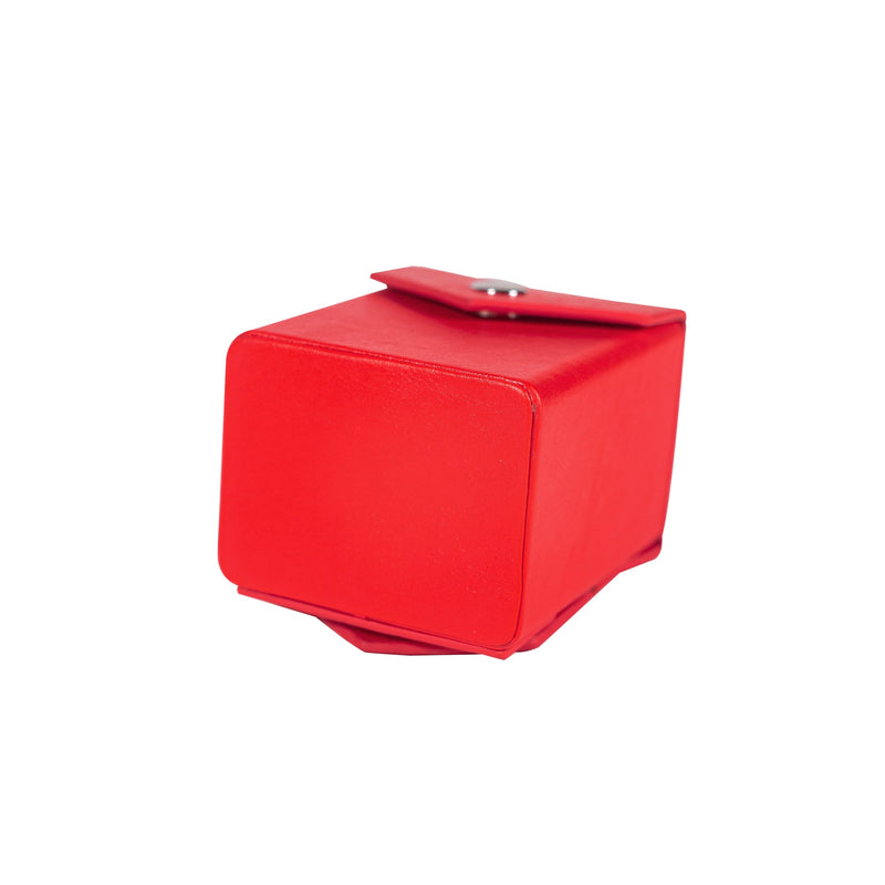 Red Deck Box + Belt Loop - Hard Shell - Faux Leather-8