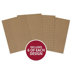 Embossed Kraft Card Selection-1