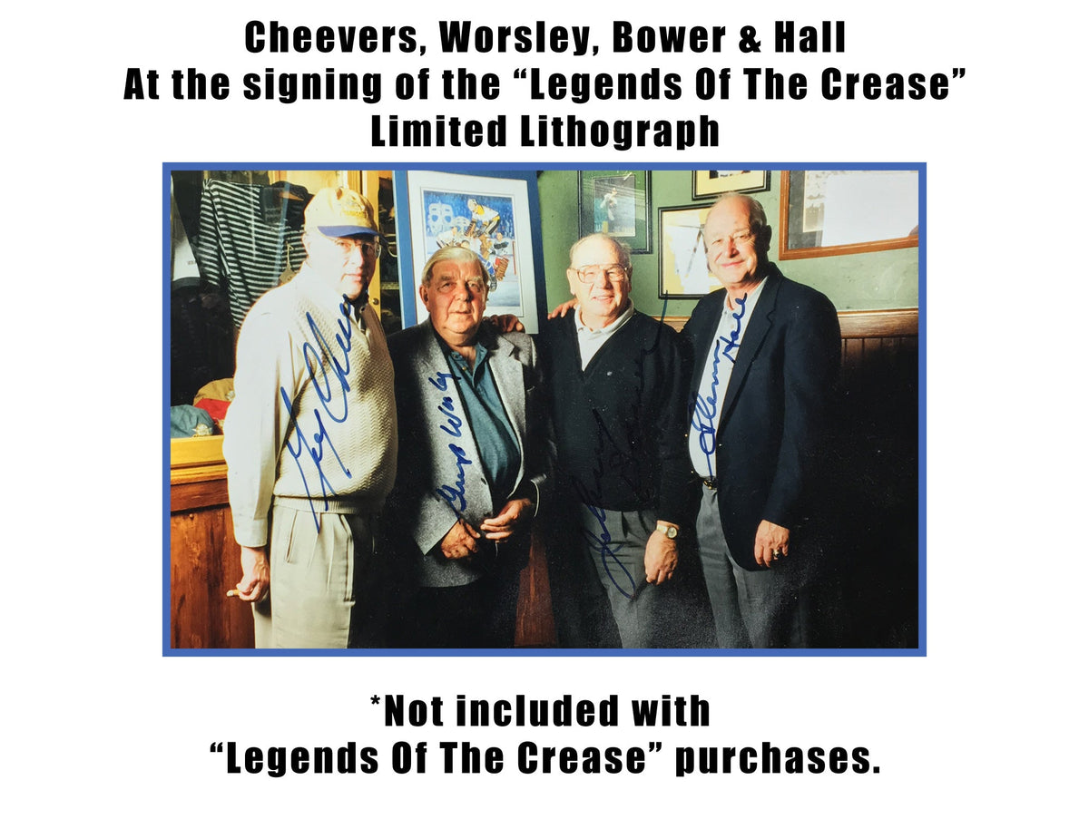 Legends of the Crease Signed Lithograph Framed (16x14)-2