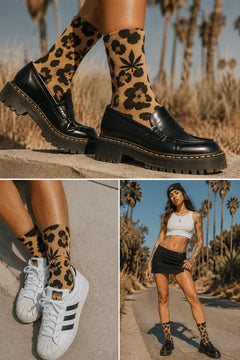 Leopard Socks (unisex)-1