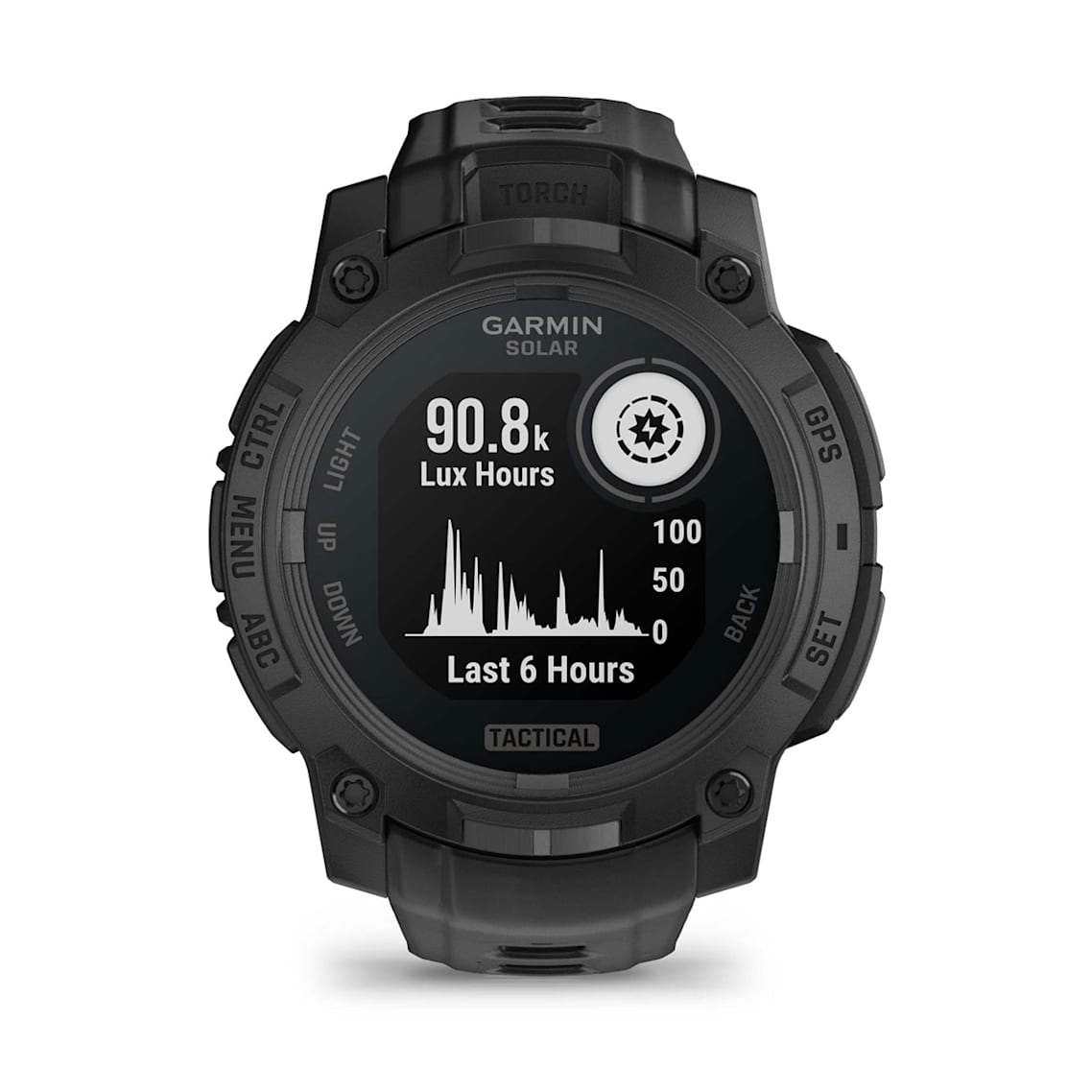 Garmin Instinct 3 45mm Solar Tactical Edition GPS Watch Black-3