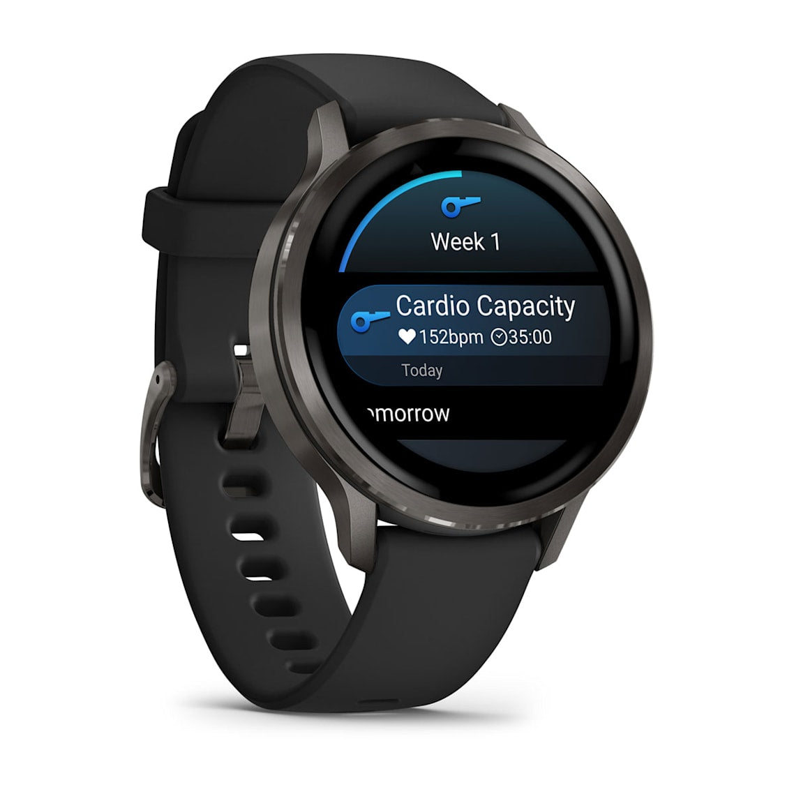 Venu® 4 – 41 mm Slate with Black Silicone Band-3
