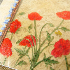 Perfect Poppies Luxury Foiled Acetate-2