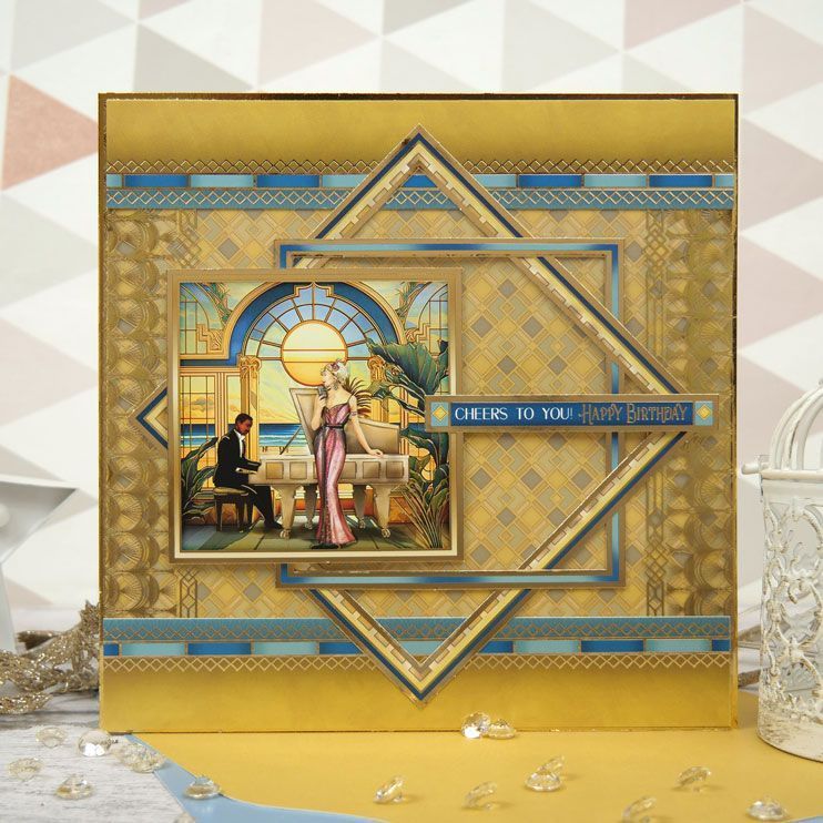 Art Deco Paradise Luxury Foiled Acetate-5