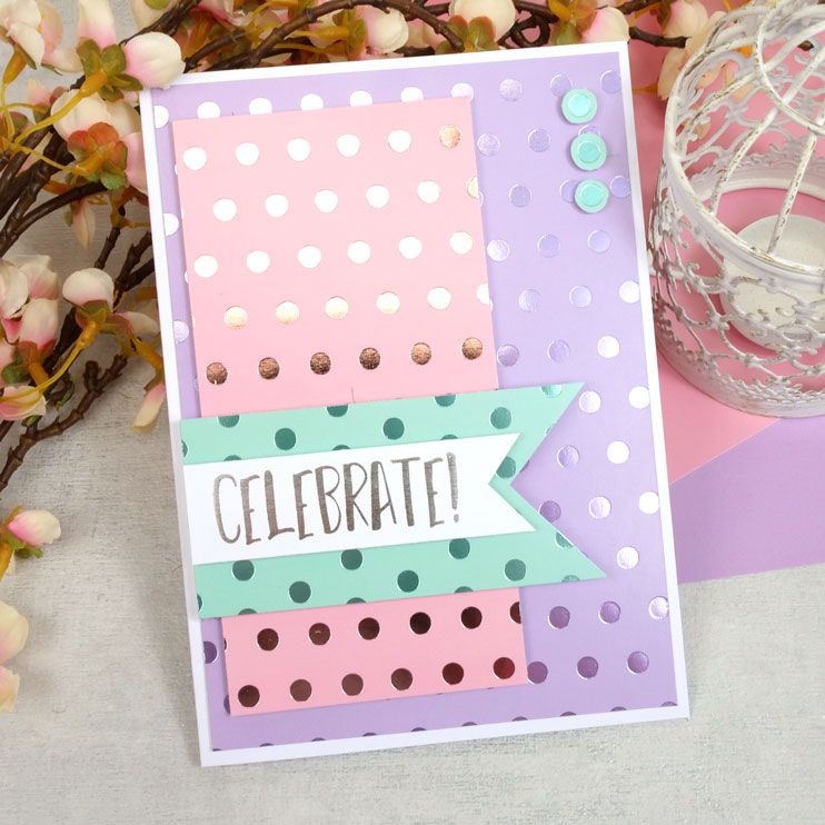 Disco Dots Foiled Adorable Scorable-4