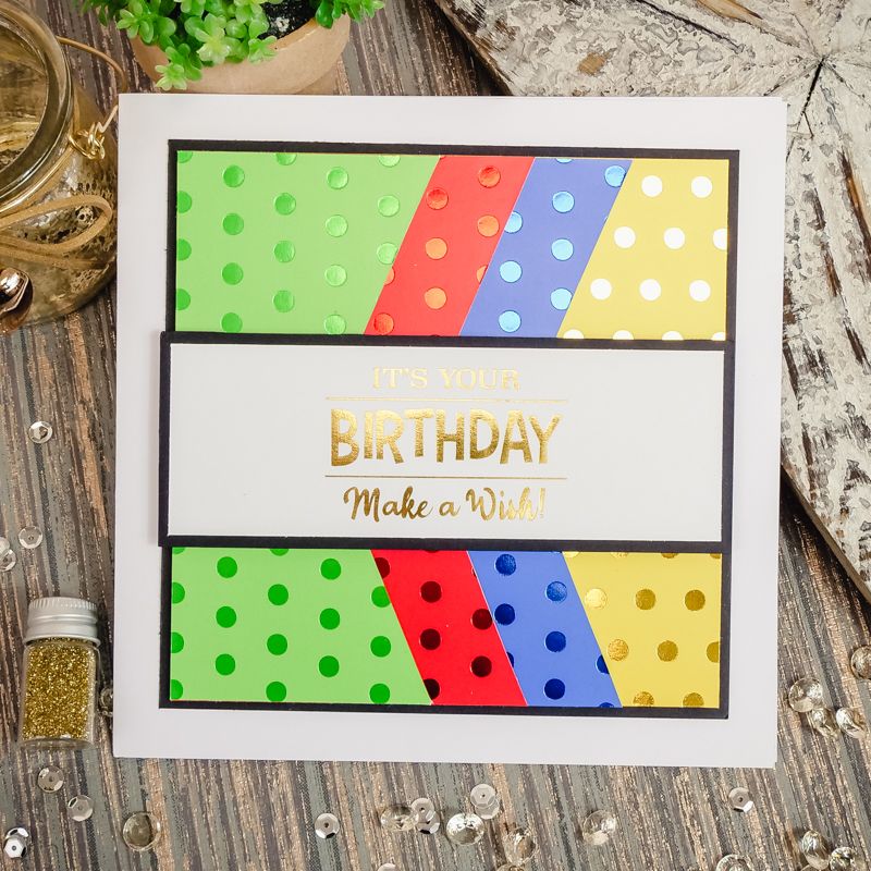 Disco Dots Foiled Adorable Scorable-6