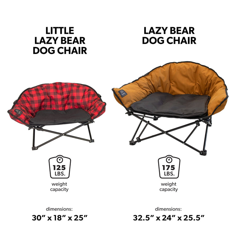 Kuma Little  Lazy Bear Dog Bed-5