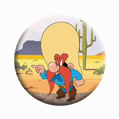 Looney Tunes Yosemite Sam Button-1