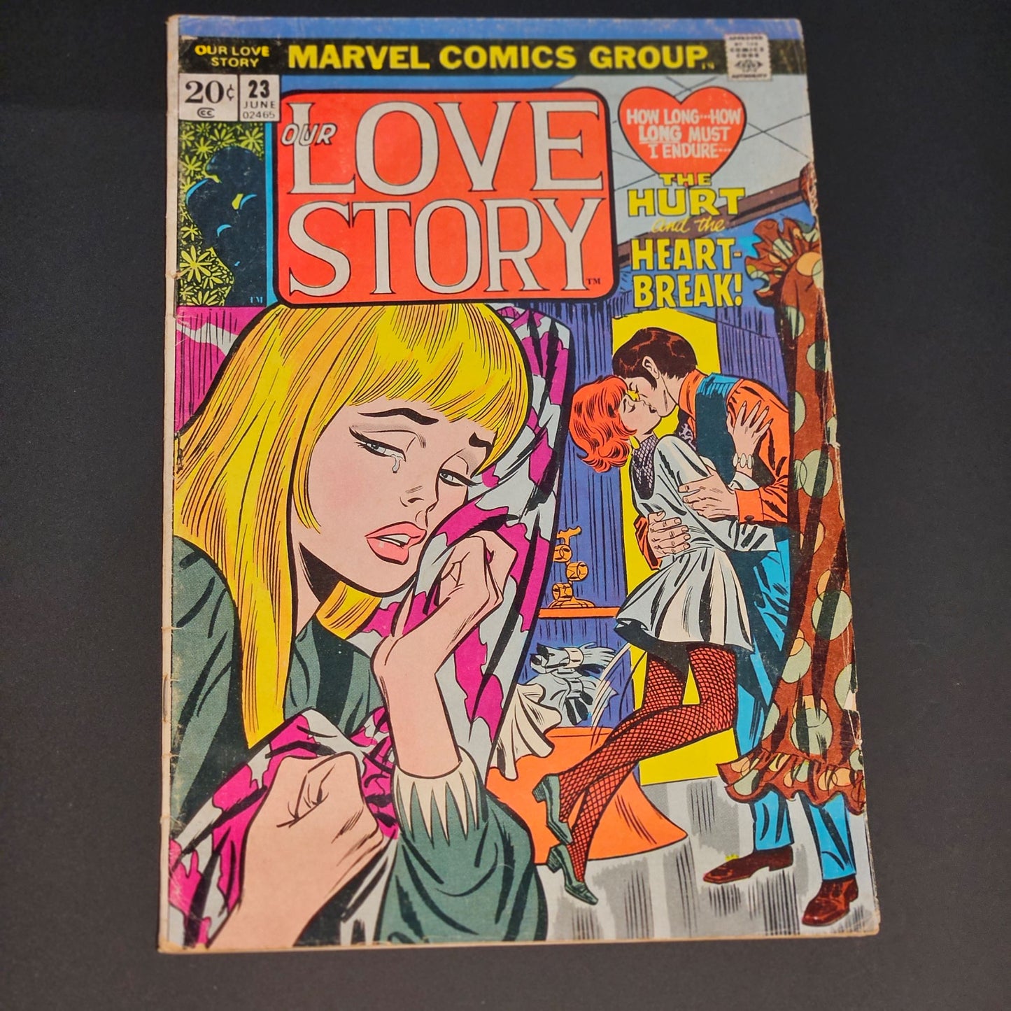 Marvel Comics Group - Nuestra Historia de Amor Nro.23 (1973)
