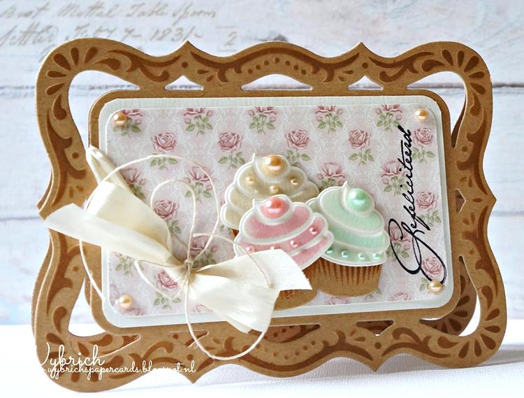 Marianne Design: Creatables Dies - Rectangle Frame & Flowers-3