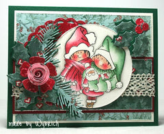Marianne Design: Creatables Dies - Holly Wreath-2
