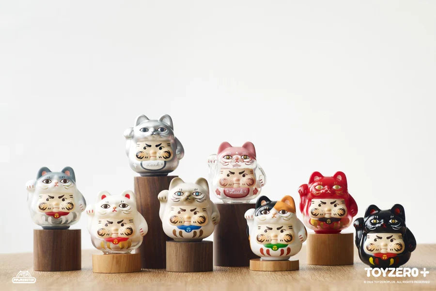 PP X Monster Lucky Kitten Daruma Blind Box (1 Random Box)-1
