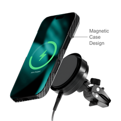 Coque en vraie fibre d'aramide pour iPhone 15 Pro-5