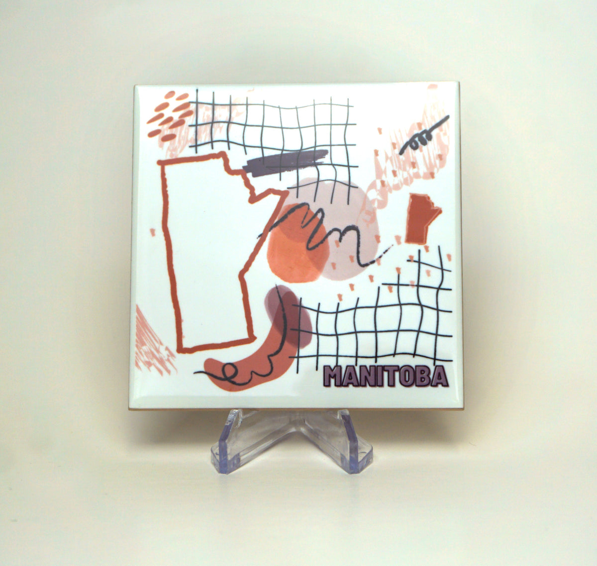 Manitoba Line Art Coaster-2
