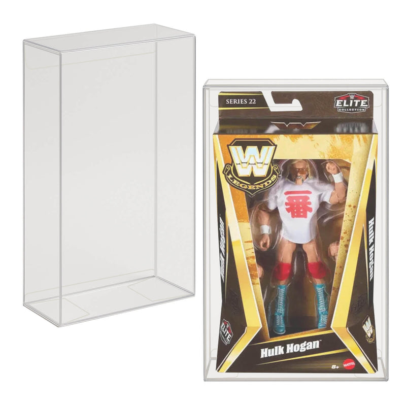 Mattel WWE Legends Series 22 EVORETRO PET Protectors (0.40 mm, 10-Pack)-2