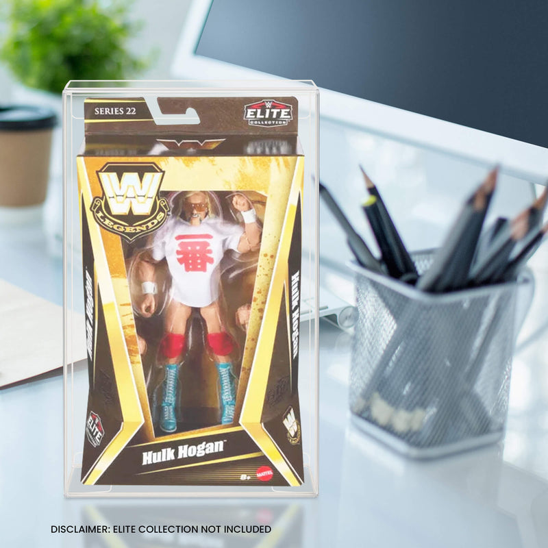 Mattel WWE Legends Series 22 EVORETRO PET Protectors (0.40 mm, 10-Pack)-4