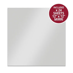 Mirri Card - 12" x 12" Stunning Silver-1