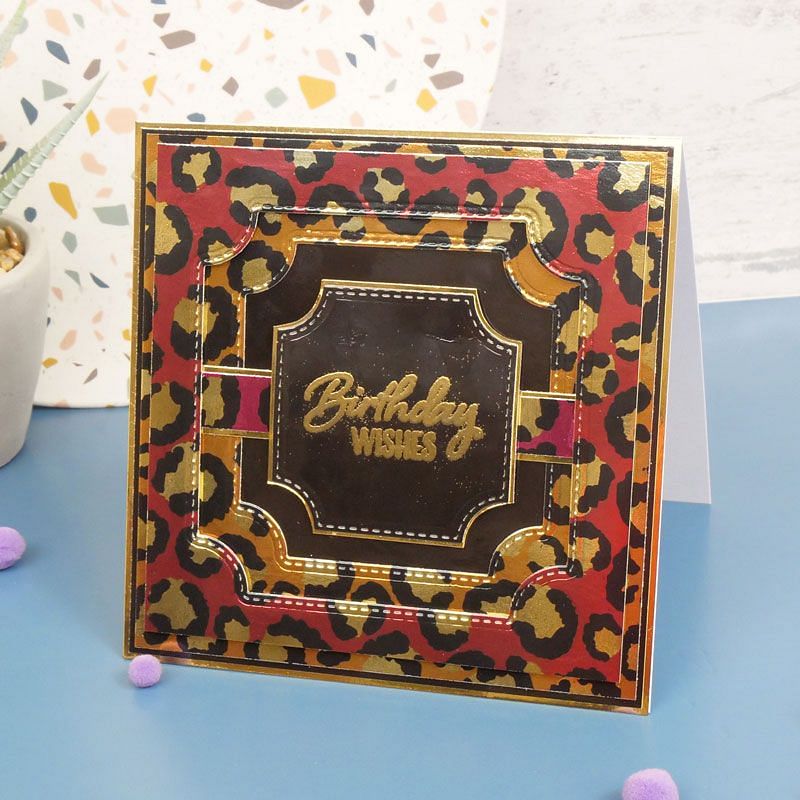 Designer Mirri Card - Lovely Leopard-5