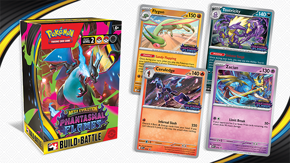 Pokémon TCG - Mega Evolution - Phantasmal Flames - Build And Battle Kit
