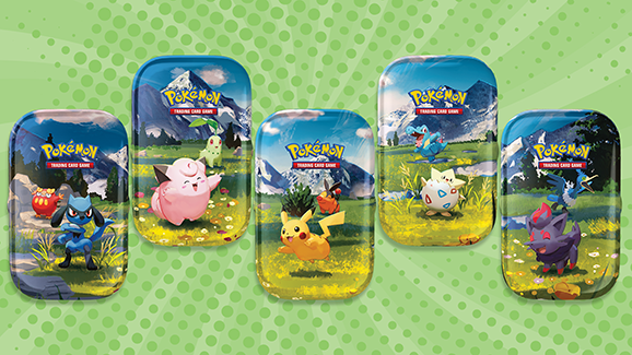 Pokémon TCG - Mega Evolution - Ascended Heroes - Mini Tins Display-1