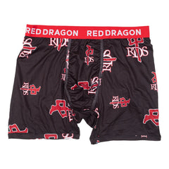 Red Dragon 'Multi Logo' Boxer - Black/Red-1