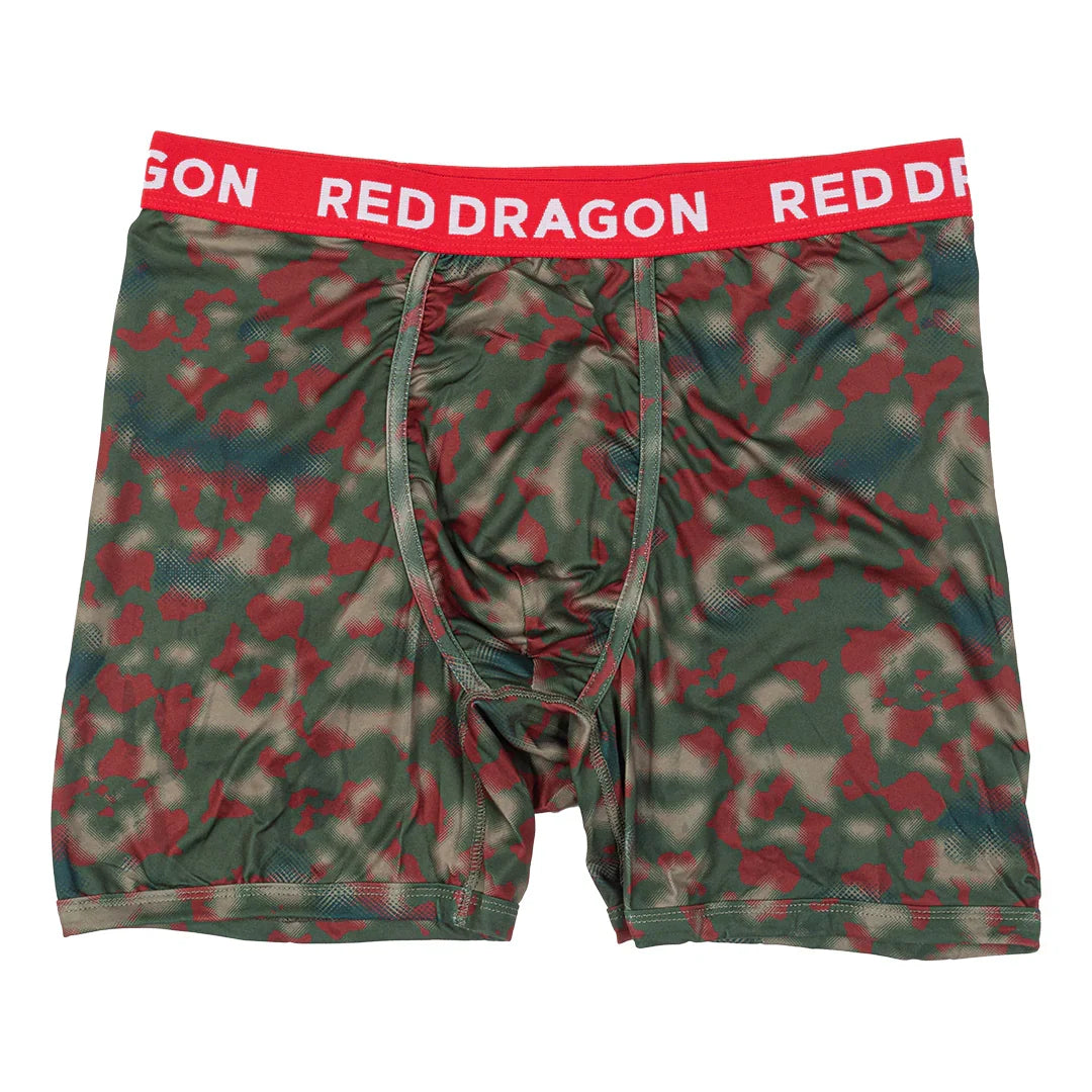 Red Dragon 'Camo' Boxer - Green/Red-1