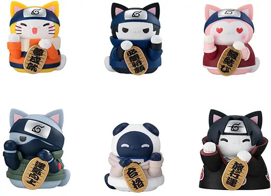 Naruto - MEGA CAT PROJECT Nyaruto! Manekineko FORTUNE Let's go again! (1 Random Box)-1