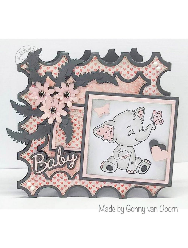 Nellie Snellen • Multi Frame Die Square 5pieces-4