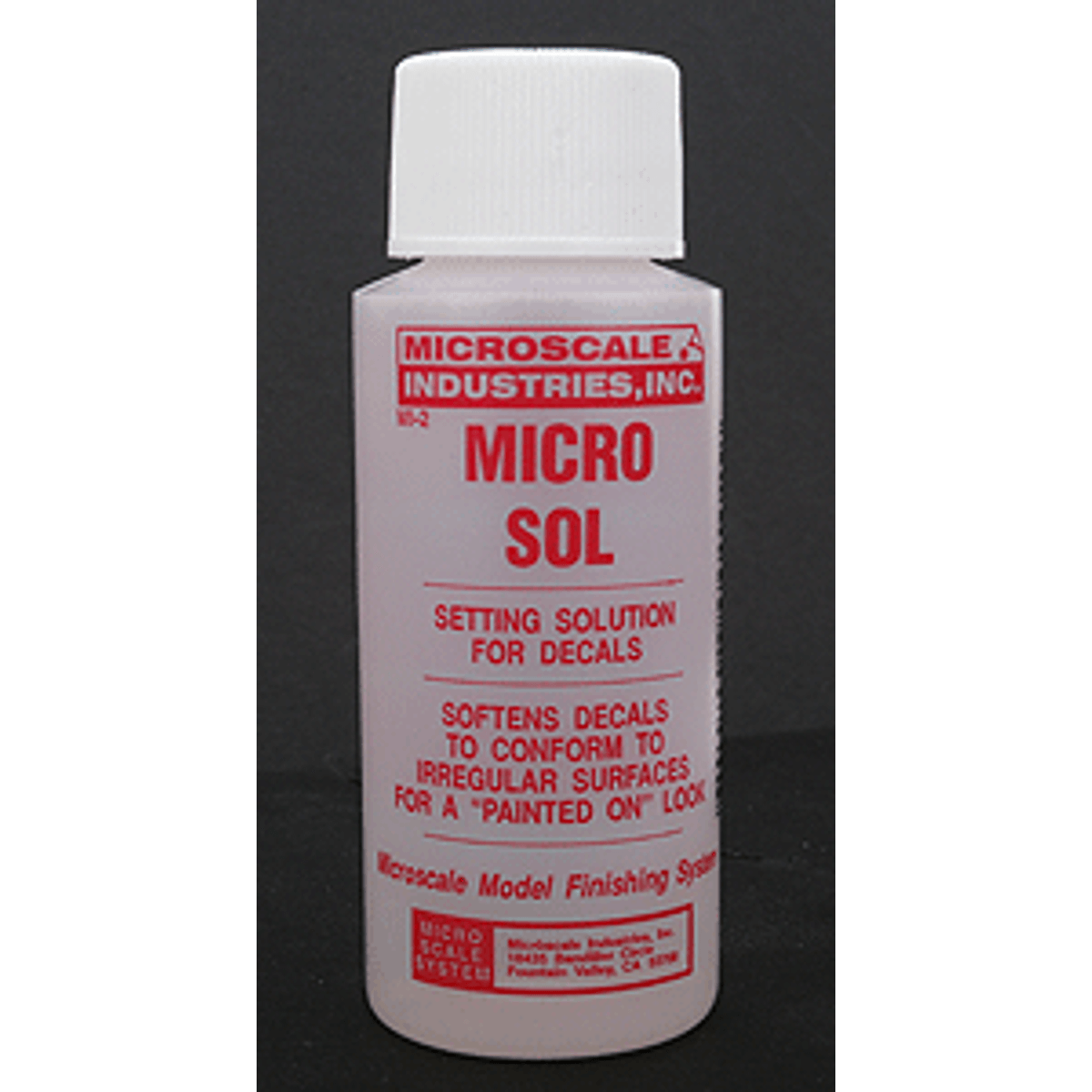 Microscale MI-2 Micro Sol Decal Setting Solution 1oz 29.6mL-1